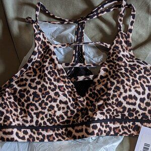 Zyia Leopard Grid Bra - 2